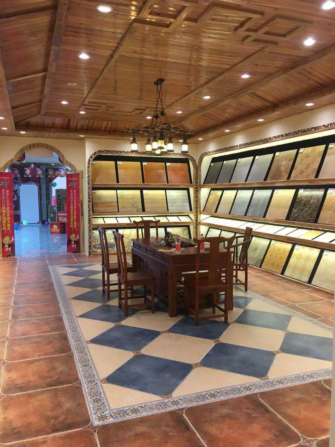 大竹群丰展厅展示